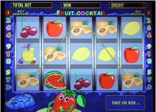 Casino game board 1 in 1 (Fruit cocktail) ()